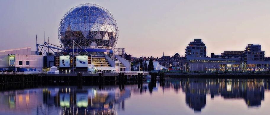 Un edificio esférico en Canadá