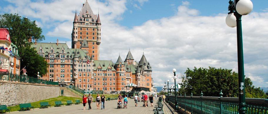 Un edificio clásico en Canadá